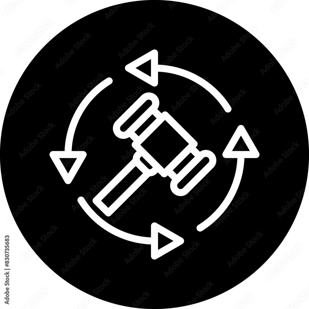 Vector Design Reserve Bid Auction Icon Style Vector Design Reserve Bid Auction Icon Style