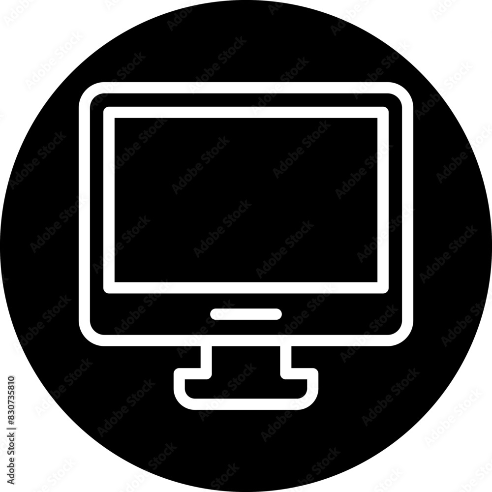 Vector Design Blue Screen Icon Style Vector Design Blue Screen Icon Style