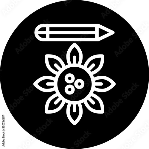 Vector Design Bio Art Icon Style