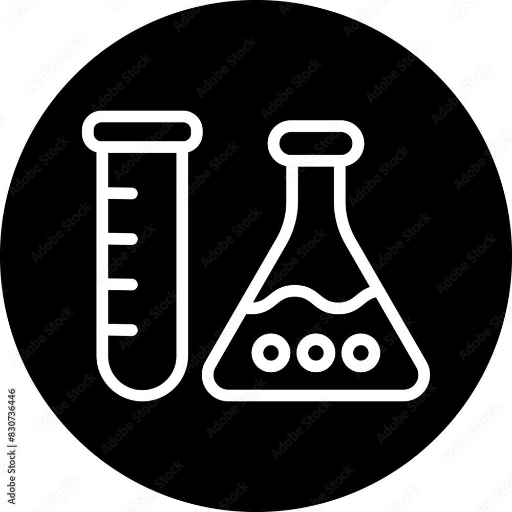 Vector Design Chemical Laboratory Icon Style Vector Design Chemical Laboratory Icon Style