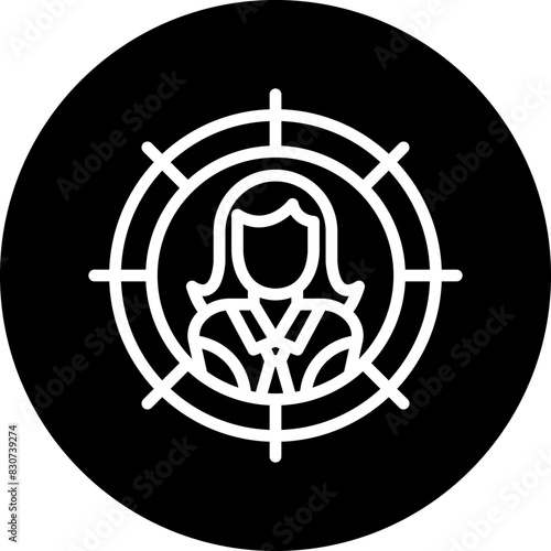 Vector Design Headhunting Icon Style