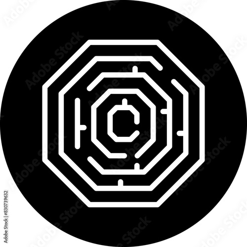 Vector Design Art Conundrum Icon Style