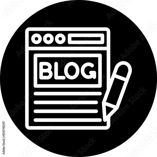 Blog Icon Style