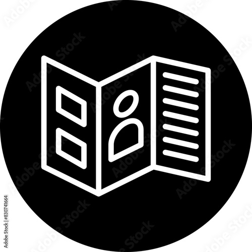 Brochure Icon Style