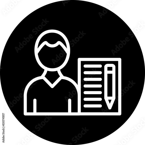 Copywriter Icon Style