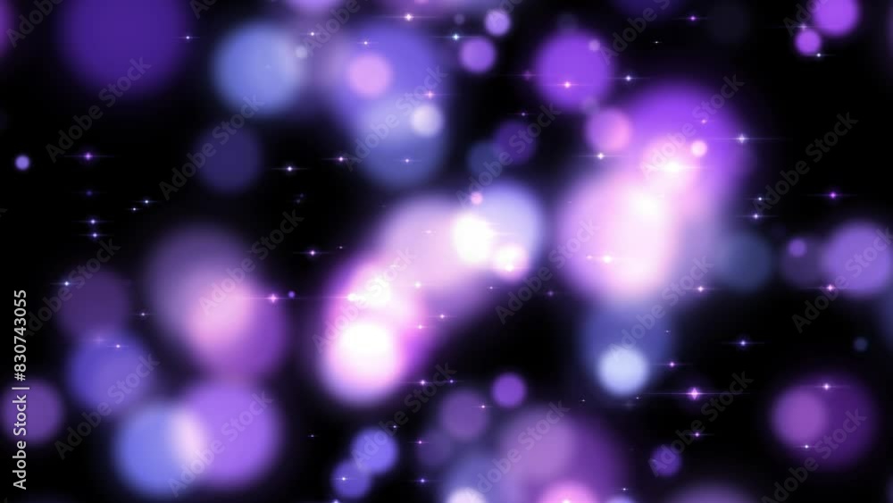 4k animated background of blurred particles. 4k animated background of blurred particles.