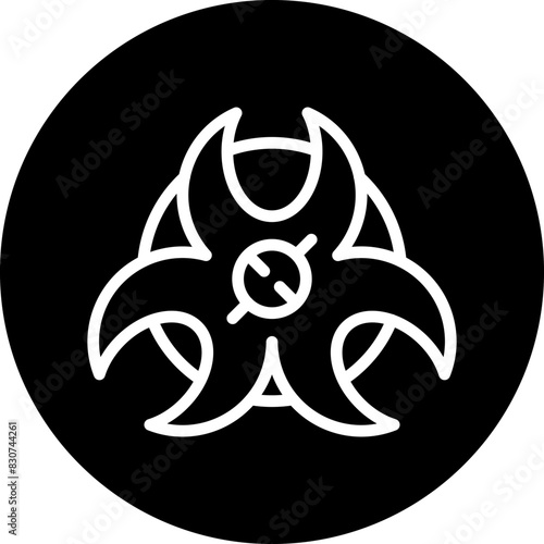 Biohazard Icon Style