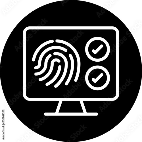 Biometrics Icon Style