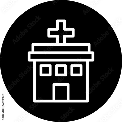 Healthcare Center Icon Style