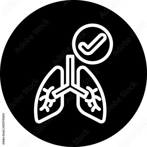 Respiratory Care Icon Style