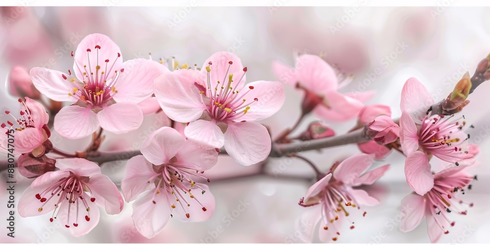 Blossom of Spring: A Breathtaking Cherry Blossom Display in Full Bloom