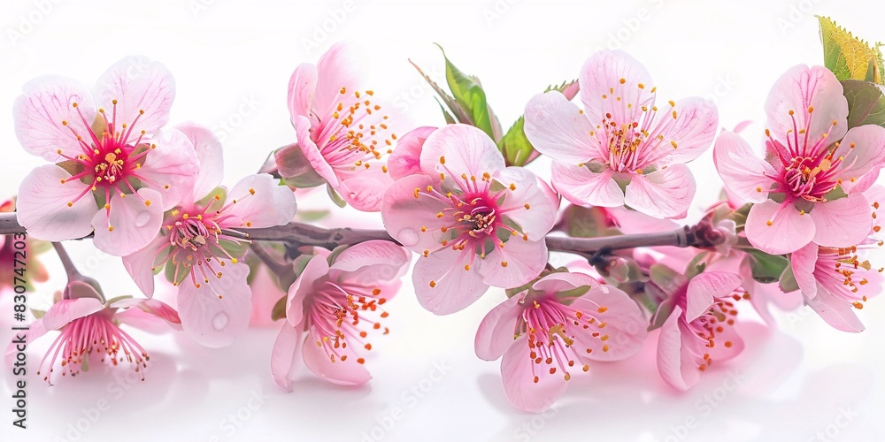 Pink Blossoms in Full Bloom Pink Blossoms in Full Bloom