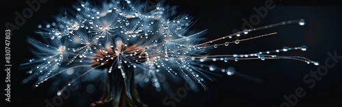 Blossoming Sparks  A Surreal Flower-Dandelion Phenomenon