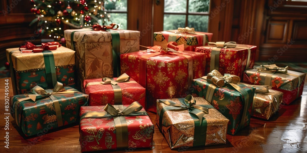 Christmas Gift Wrapping Station