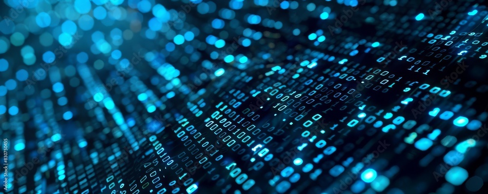 Unique cyber data background Unique cyber data background