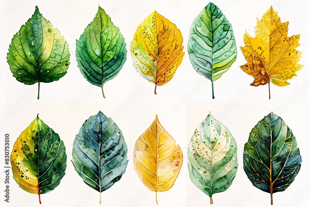 Vivid Seasonal Leaves Mosaic Vivid Seasonal Leaves Mosaic