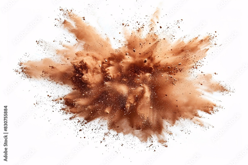 Explosive Art: Colorful Powder Spraying into the Air Explosive Art: Colorful Powder Spraying into the Air