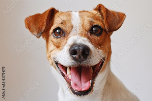Jubilant Jack Russell Terrier