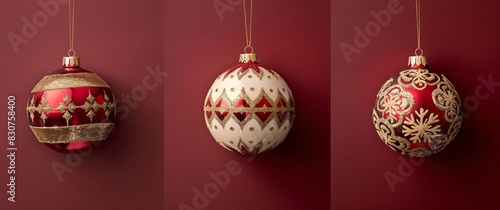 Seasonal Holiday Decorations: A Collection of Festive Christmas Ornaments