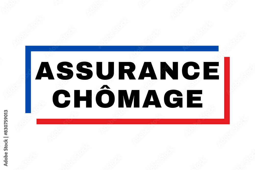Symbole assurance chômage en France Symbole assurance chômage en France