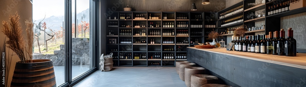 Sophisticated Boutique Winery Design Blending Aesthetics and Function