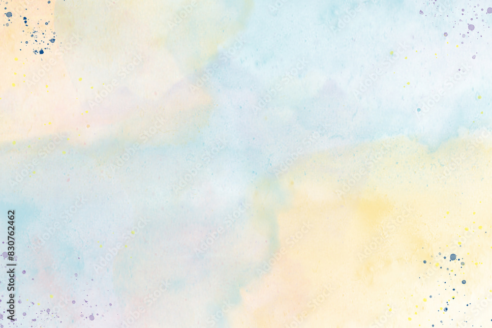 Fototapeta premium abstract watercolor background with splashes