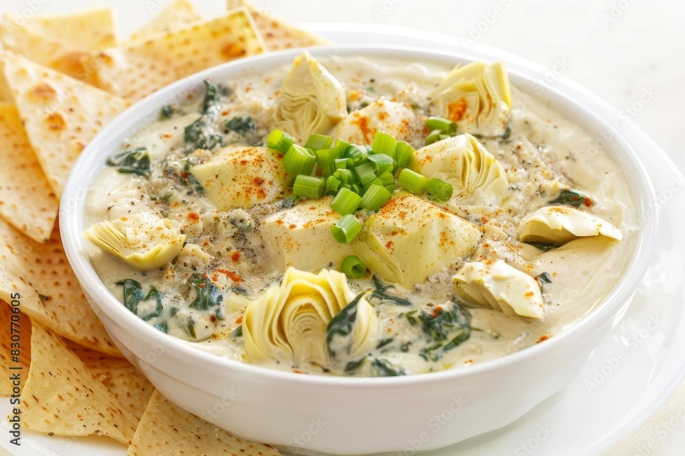 Elegant Artichoke and Spinach Dip: A Culinary Masterpiece Elegant Artichoke and Spinach Dip: A Culinary Masterpiece