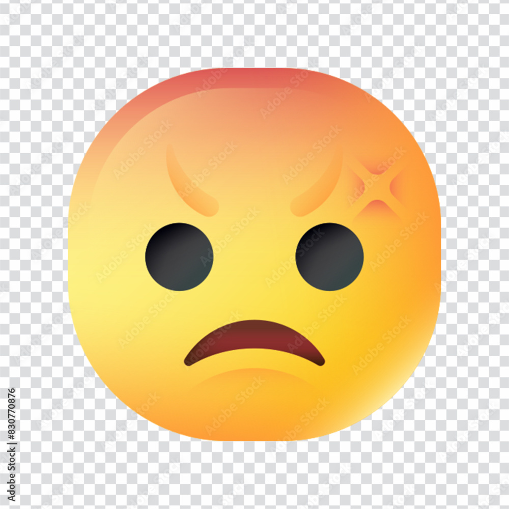 Fototapeta premium Angry vector design in eps 10