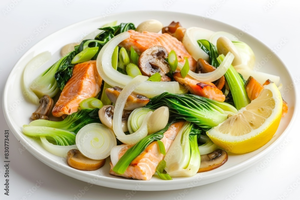 Fresh and Flavorful Asian Stir-Fry No-Fry with Sushi-Grade Salmon Fresh and Flavorful Asian Stir-Fry No-Fry with Sushi-Grade Salmon