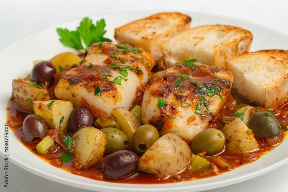 Baccala in Red Sauce with Complex and Delicious Flavors Baccala in Red Sauce with Complex and Delicious Flavors