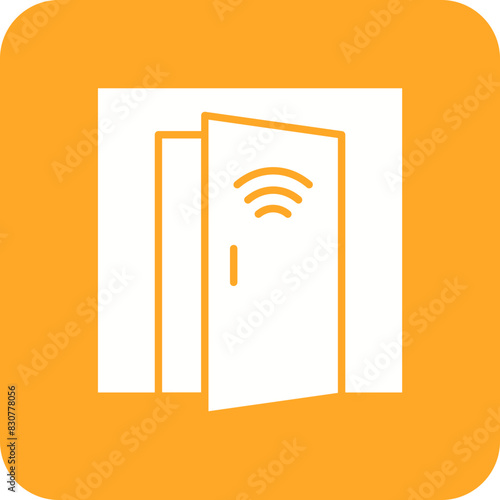 Smart Door Icon photo