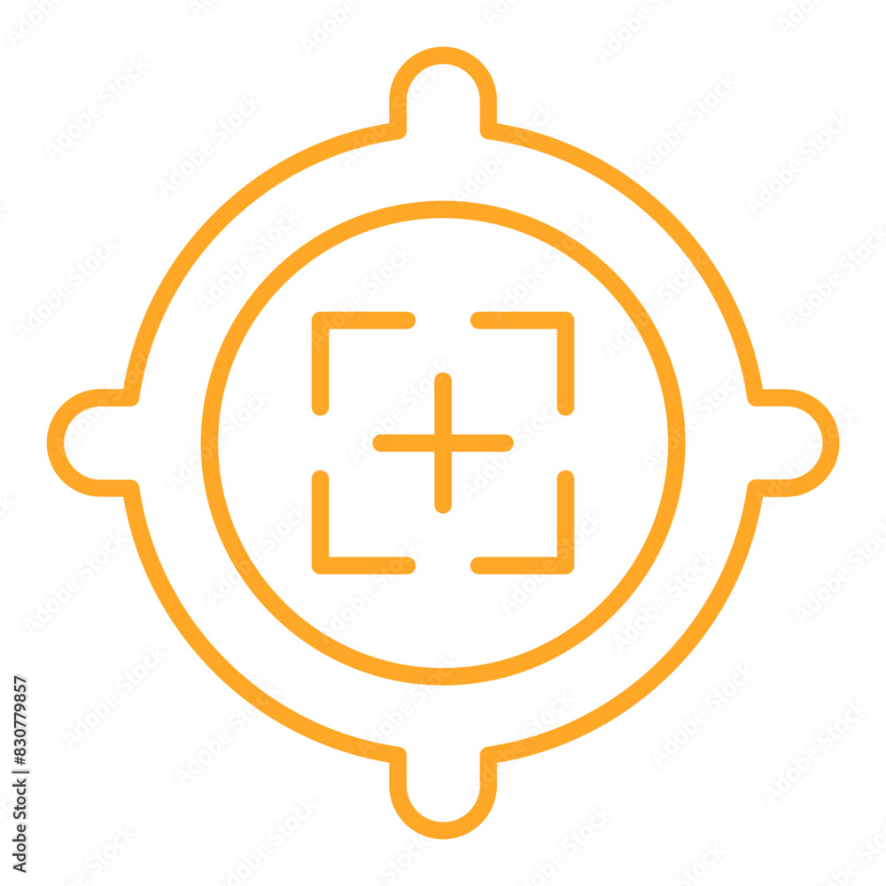 Obraz premium Focus Icon