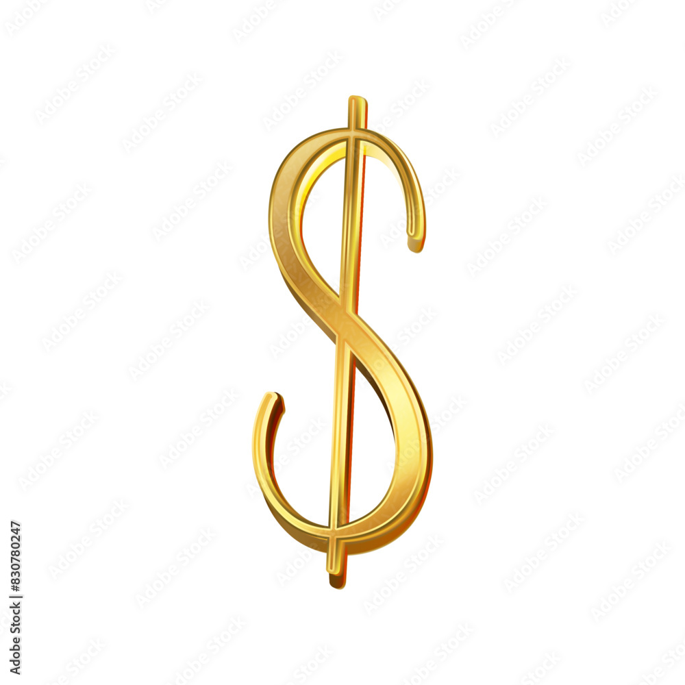 luxury golden dollar currency icon transparent png or isolated on white background luxury golden dollar currency icon transparent png or isolated on white background