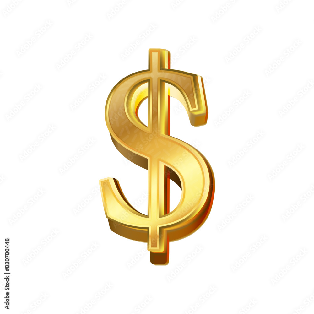luxury golden dollar currency icon transparent png or isolated on white background luxury golden dollar currency icon transparent png or isolated on white background