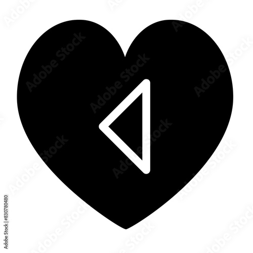 back to the previous heart glyph style