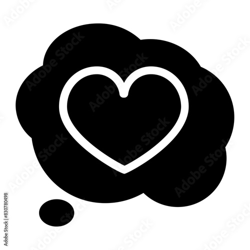 daydream about love glyph style