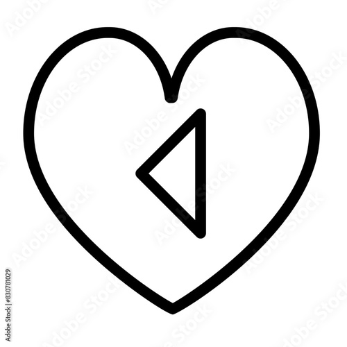 back to the previous heartline style