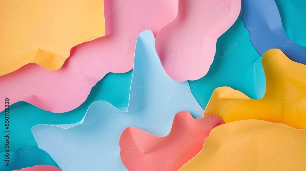 Abstract colorful backdrop with plenty of negative space, suitable for minimalist advertising messages Abstract colorful backdrop with plenty of negative space, suitable for minimalist advertising messages