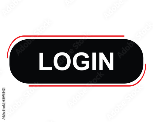 login button for web interface login icon 