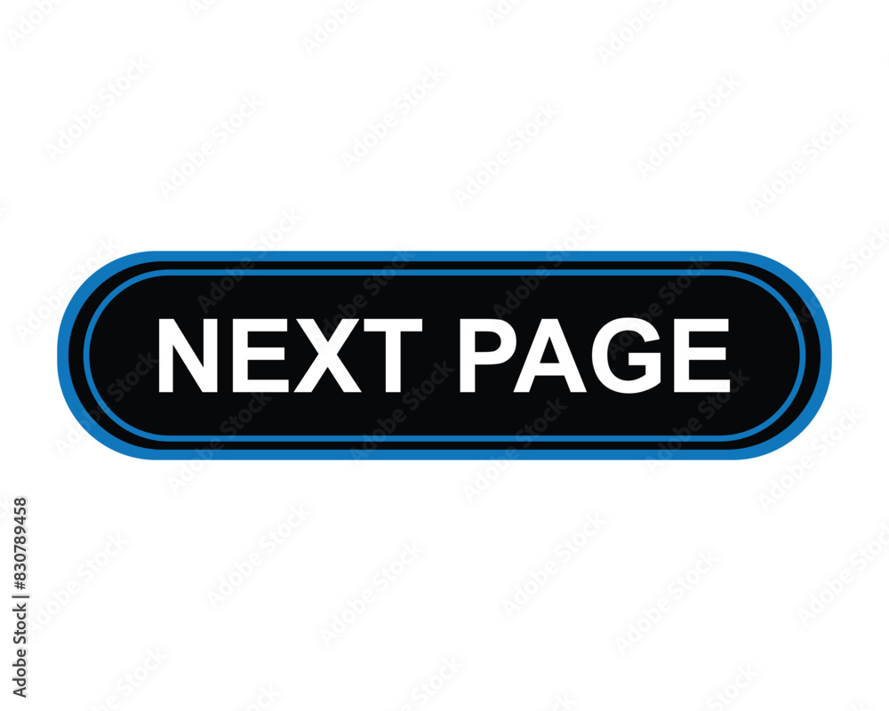 next page button vectors. sign label speech bubble next page next page button vectors. sign label speech bubble next page