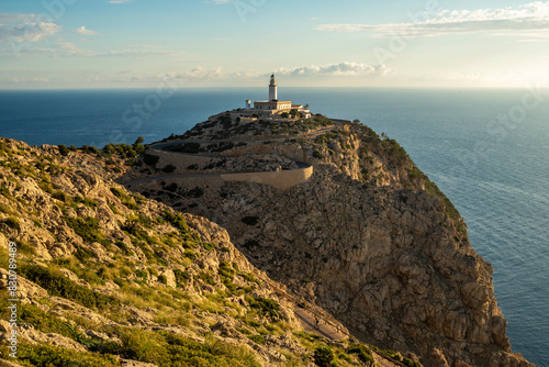 Cap de Formentor lighthouse is the most iconic spot in the island of  Majorca  Balearic Islands  Spain