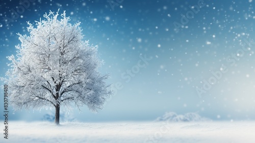 Frosted spruce branches, small snow drifts, bokeh Christmas lights, beautiful winter background, space for text 8K , high-resolution, ultra HD,up32K HD © ธนากร บัวพรหม