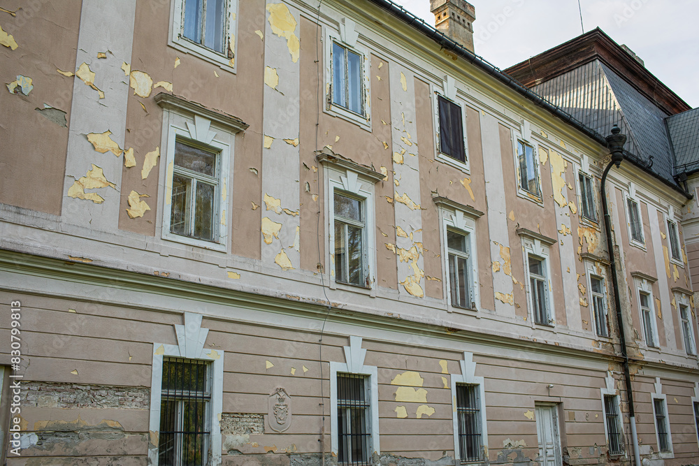 Obraz premium Old mansion in the village of Horne Lefantovce ,Slovakia