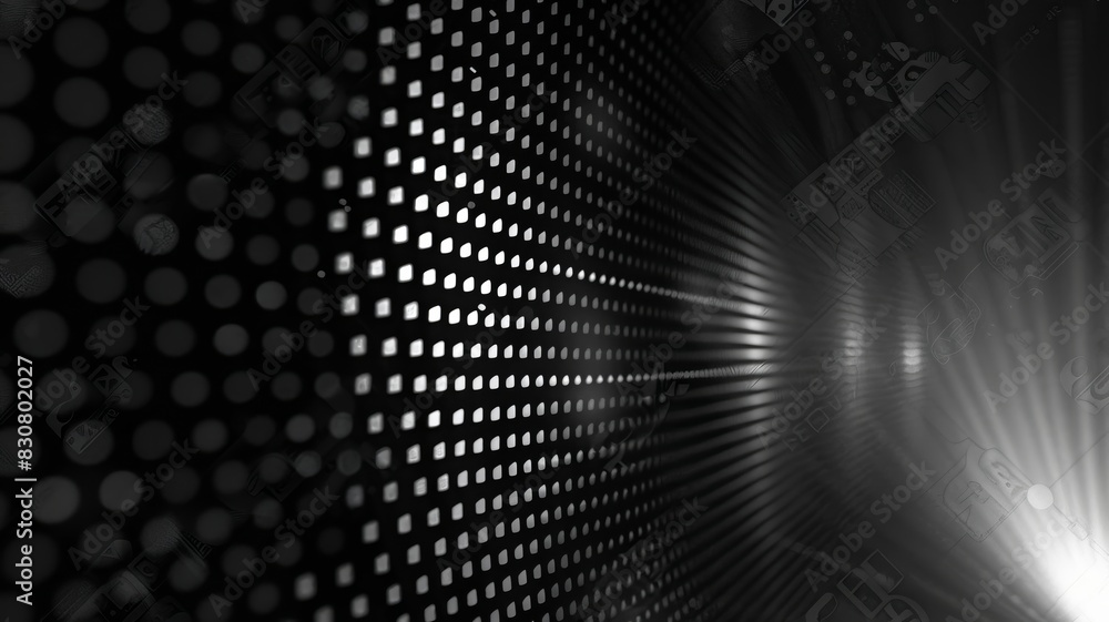 Obraz premium Light Shining Through Hole