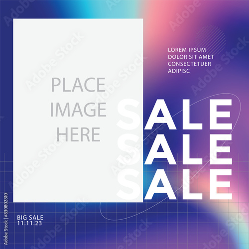 Colorful post design sale