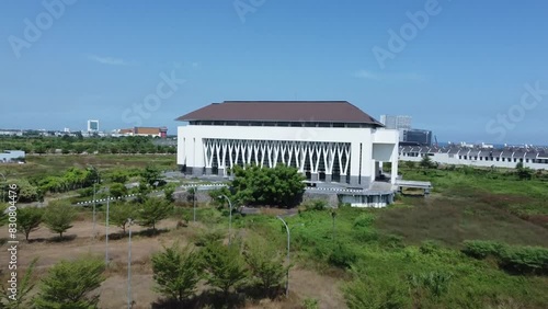 The city state palace of Makassar (Wisma Negara Makassar) front view photo
