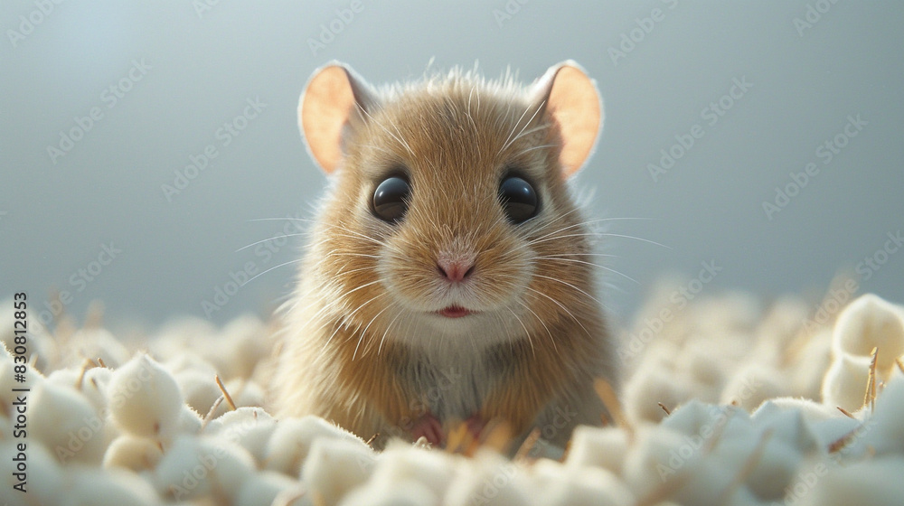 Small Rodent in Cotton Small Rodent in Cotton