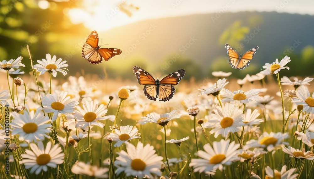 butterfly on a flower butterfly on a flower