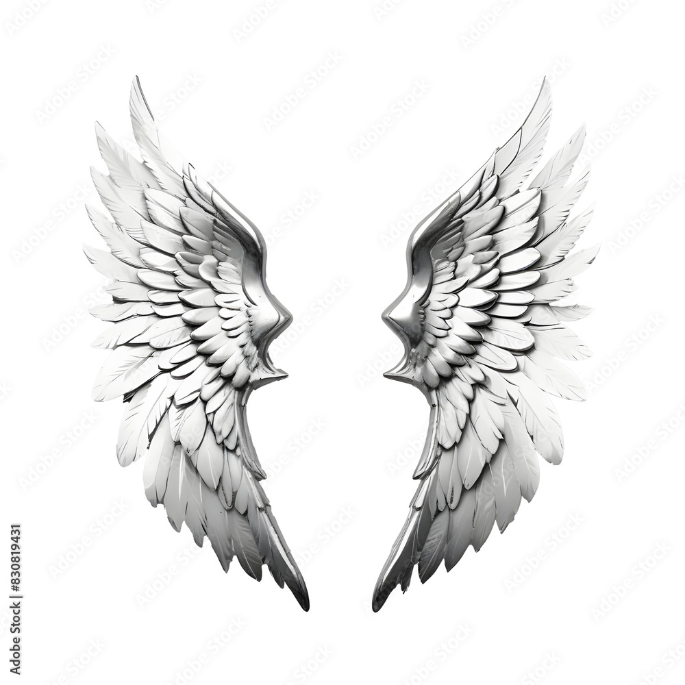 Obraz premium PNG eagle with wings