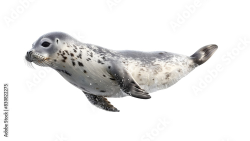 Seal isolated on a transparent background, PNG, Ai